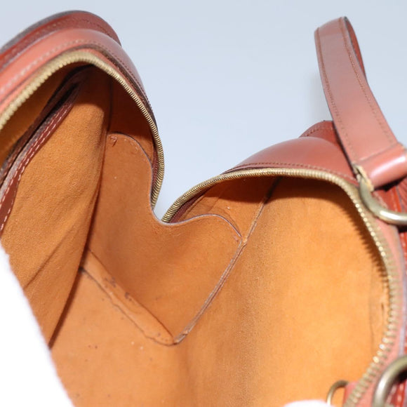 LOUIS VUITTON Epi Mabillon Backpack Brown M52233 LV Auth 120322