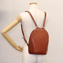LOUIS VUITTON Epi Mabillon Backpack Brown M52233 LV Auth 120322-24