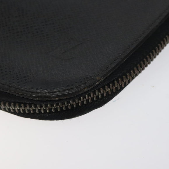 LOUIS VUITTON Taiga Organizer Atoll Travel Case Ardoise M30652 LV Auth 120326