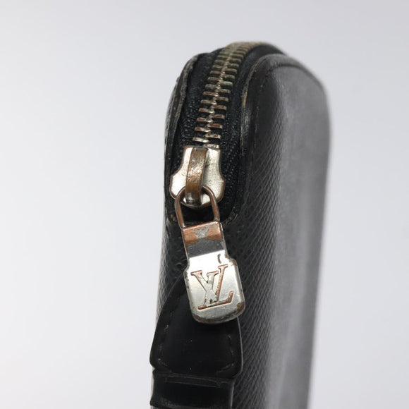 LOUIS VUITTON Taiga Organizer Atoll Travel Case Ardoise M30652 LV Auth 120326