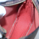 LOUIS VUITTON Damier Ebene Trousse Makeup Pouch N51982 LV Auth 120327-18