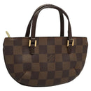 LOUIS VUITTON Damier Ebene Manosque GM Accessory Pouch N51120 LV Auth 120328-1