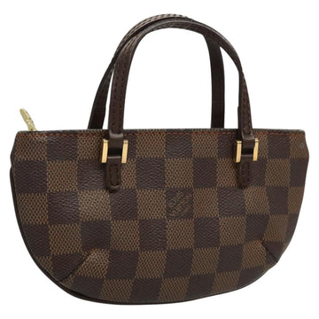 LOUIS VUITTON Damier Ebene Manosque GM Accessory Pouch N51120 LV Auth 120328