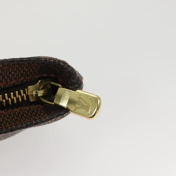 LOUIS VUITTON Damier Ebene Manosque GM Accessory Pouch N51120 LV Auth 120328