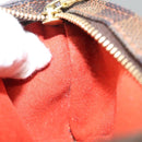 LOUIS VUITTON Damier Ebene Manosque GM Accessory Pouch N51120 LV Auth 120328-12