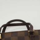 LOUIS VUITTON Damier Ebene Manosque GM Accessory Pouch N51120 LV Auth 120328-8