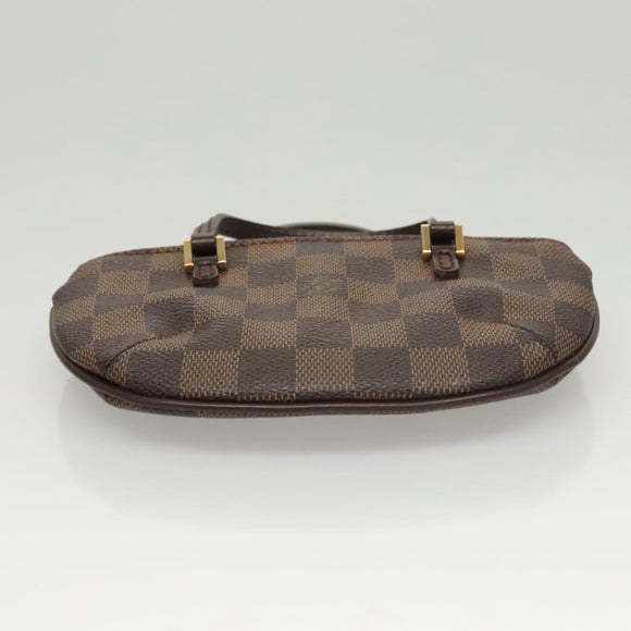 LOUIS VUITTON Damier Ebene Manosque GM Accessory Pouch N51120 LV Auth 120328