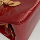 LOUIS VUITTON Vernis Rosewood Avenue Bag Pomme D'amour M93507 LV Auth 120346-8