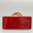 LOUIS VUITTON Vernis Rosewood Avenue Bag Pomme D'amour M93507 LV Auth 120346-5