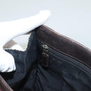 BURBERRY Nova Check Hand Bag Canvas Beige Auth 120347-19