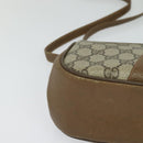 GUCCI GG Supreme Web Sherry Line Bag PVC Beige Red 116 02 024 Auth 120353-9