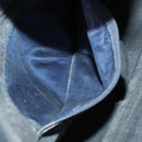 GUCCI Bamboo Shoulder Bag Leather 2way Black Gold 001 1577 2615 Auth 120362-11