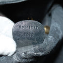 GUCCI Bamboo Shoulder Bag Leather 2way Black Gold 001 1577 2615 Auth 120362-12