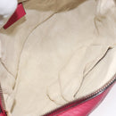 GUCCI Soho Shoulder Bag Leather Pink Gold 308364 Auth 120366-11