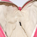 GUCCI Soho Shoulder Bag Leather Pink Gold 308364 Auth 120366-19