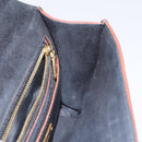 Miu Miu Shoulder Bag Leather Black Gold Auth 120386-20