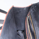 Miu Miu Shoulder Bag Leather Black Gold Auth 120386-21