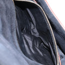 Miu Miu Shoulder Bag Leather Black Gold Auth 120386-22