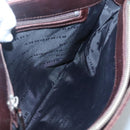 BURBERRY Nova Check Hand Bag Beige Silver Auth 120399-18