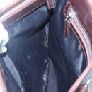 BURBERRY Nova Check Hand Bag Beige Silver Auth 120399-19