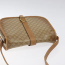 CELINE Macadam Canvas Shoulder Bag PVC Beige Gold Auth 120406-6