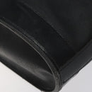Christian Dior Trotter Canvas Shoulder Bag PVC Black Gold Auth 120408-9