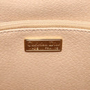 Christian Dior Trotter Canvas Shoulder Bag PVC Black Gold Auth 120408-11