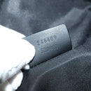 GUCCI GG Canvas Guccissima WebSherry Line Bag Leather Black Silver Auth 120410-12