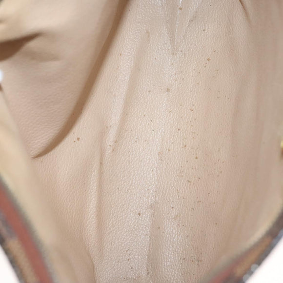 LOUIS VUITTON Damier Ebene Poche Toilette 26 Pouch N47543 LV Auth 120422