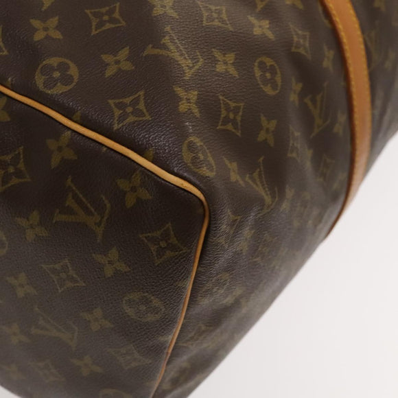 LOUIS VUITTON Monogram Keepall 50 Boston Bag M41426 LV Auth 120428