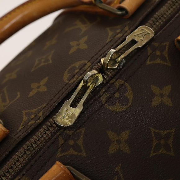 LOUIS VUITTON Monogram Keepall 50 Boston Bag M41426 LV Auth 120428