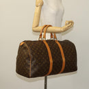 LOUIS VUITTON Monogram Keepall 50 Boston Bag M41426 LV Auth 120428-22