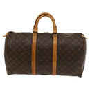 LOUIS VUITTON Monogram Keepall 50 Boston Bag M41426 LV Auth 120428-13
