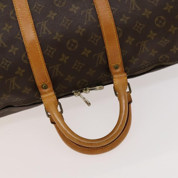 LOUIS VUITTON Monogram Keepall 50 Boston Bag M41426 LV Auth 120428