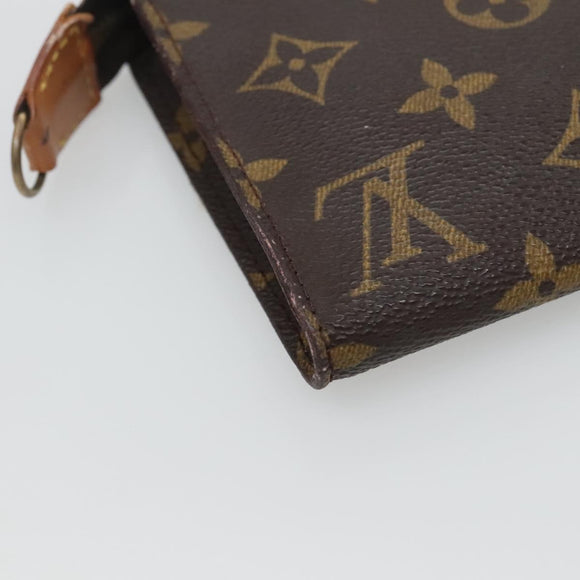 LOUIS VUITTON Monogram Bucket GM Accessory Pouch LV Auth 120442