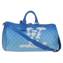 LOUIS VUITTON Monogram Clouds Keepall Bandouliere 50 Bag M45428 LV Auth 120447SM-1