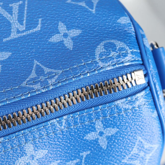 LOUIS VUITTON Monogram Clouds Keepall Bandouliere 50 Bag M45428 LV Auth 120447SM