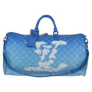 LOUIS VUITTON Monogram Clouds Keepall Bandouliere 50 Bag M45428 LV Auth 120447SM-2