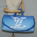 LOUIS VUITTON Monogram Clouds Keepall Bandouliere 50 Bag M45428 LV Auth 120447SM-27