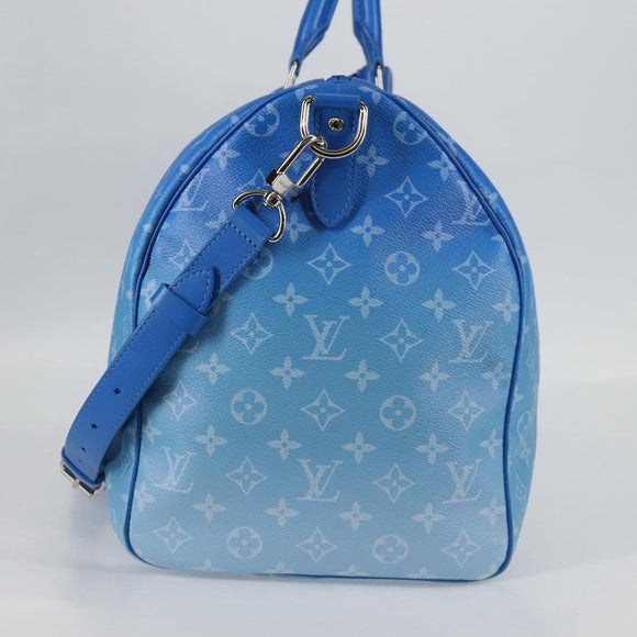 LOUIS VUITTON Monogram Clouds Keepall Bandouliere 50 Bag M45428 LV Auth 120447SM