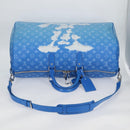 LOUIS VUITTON Monogram Clouds Keepall Bandouliere 50 Bag M45428 LV Auth 120447SM-9