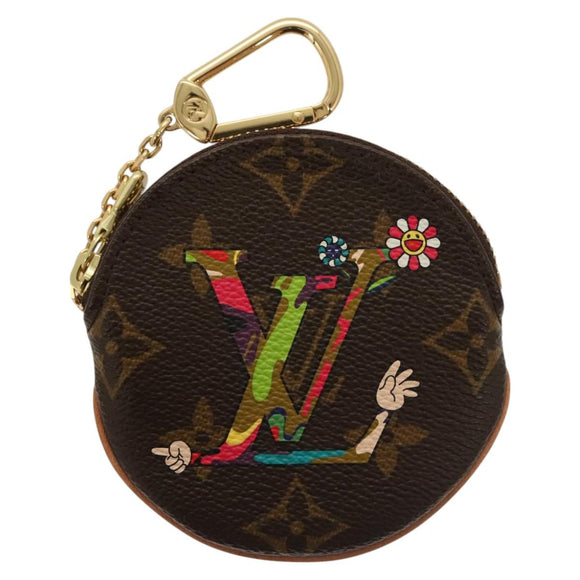 LOUIS VUITTON Monogram Hand Porte Monnaie Ron Coin Purse M95563 LV Auth 120449SV