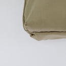 PRADA Pouch Nylon Beige Auth 120457V-9