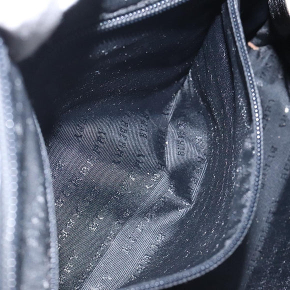 BURBERRY Nova Check Hand Bag PVC Beige Auth 120463