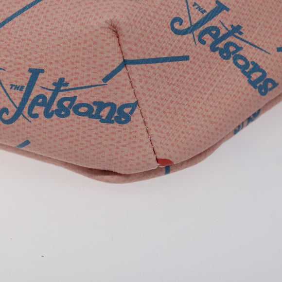 GUCCI THE Jetsons Children's Body Bag PVC Leather Pink 502095 Auth 120466