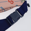 GUCCI THE Jetsons Children's Body Bag PVC Leather Pink 502095 Auth 120466-17