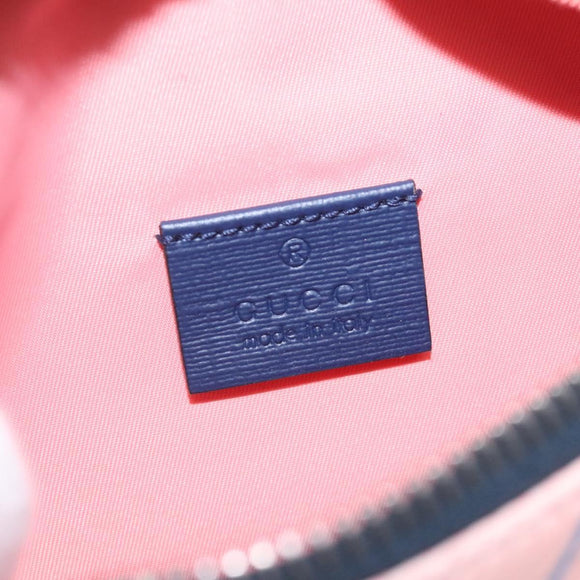 GUCCI THE Jetsons Children's Body Bag PVC Leather Pink 502095 Auth 120466