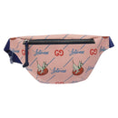 GUCCI THE Jetsons Children's Body Bag PVC Leather Pink 502095 Auth 120466-13