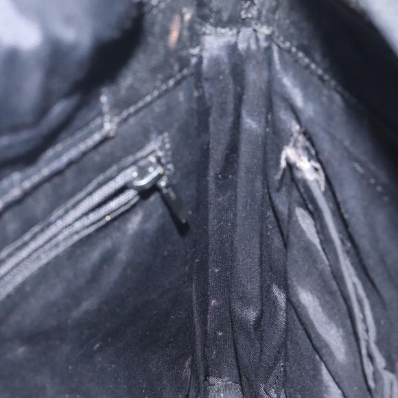 BURBERRY Nova Check Shoulder Bag Canvas Beige Auth 120468