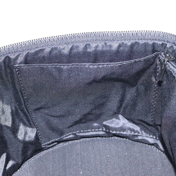 Burberrys Nova Check Hand Bag Canvas Beige Gold Auth 120481